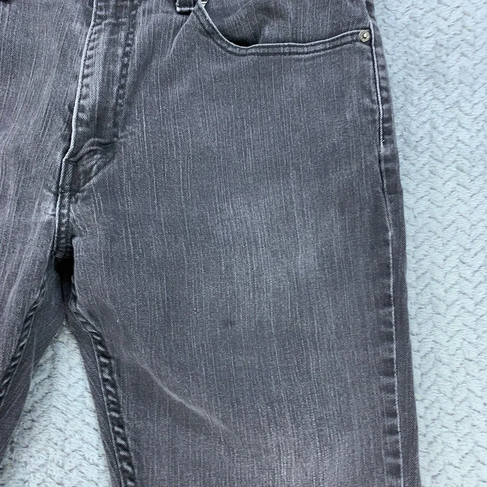 Levis Jeans Men's 36x34 (Fits 35x32) Black 559 Relaxed Straight Stretch Faded